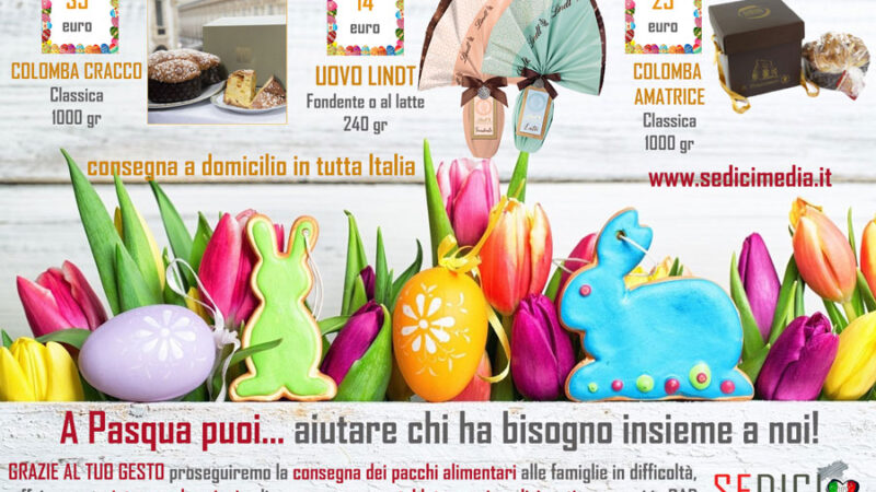 NESSUNO SI SALVA DA SOLO: A PASQUA, AIUTACI AD AIUTARE!
