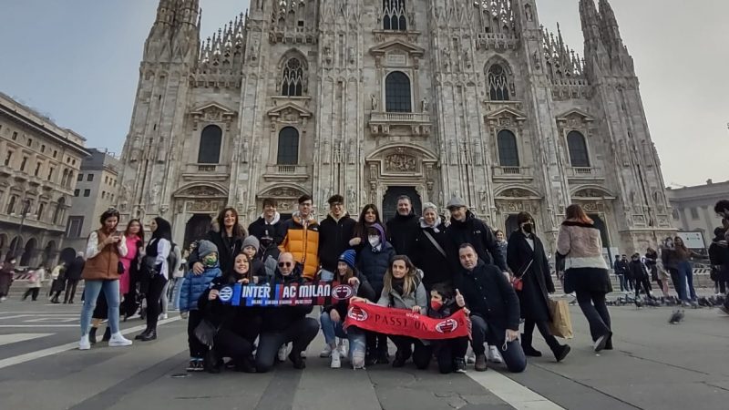 DERBY DELLA SOLIDARIETÀ: le famiglie di Amatrice in trasferta a Milano