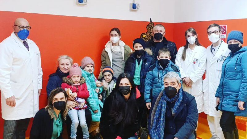 Ucraina: Sedicimedia accoglie oltre 30 bambini in fuga dalla guerra
