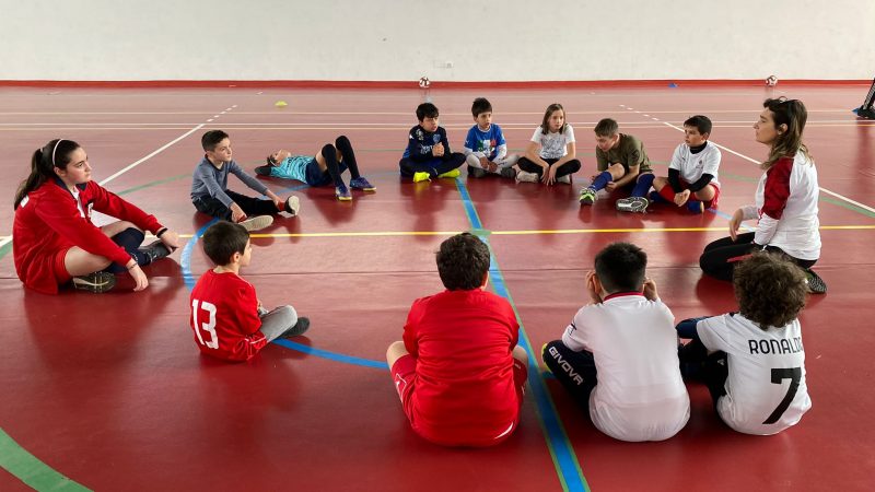 SPORT4RESTART ad Amatrice: stage di tecnica individuale calcistica in collaborazione con Fondazione Milan e ASD Amatrice
